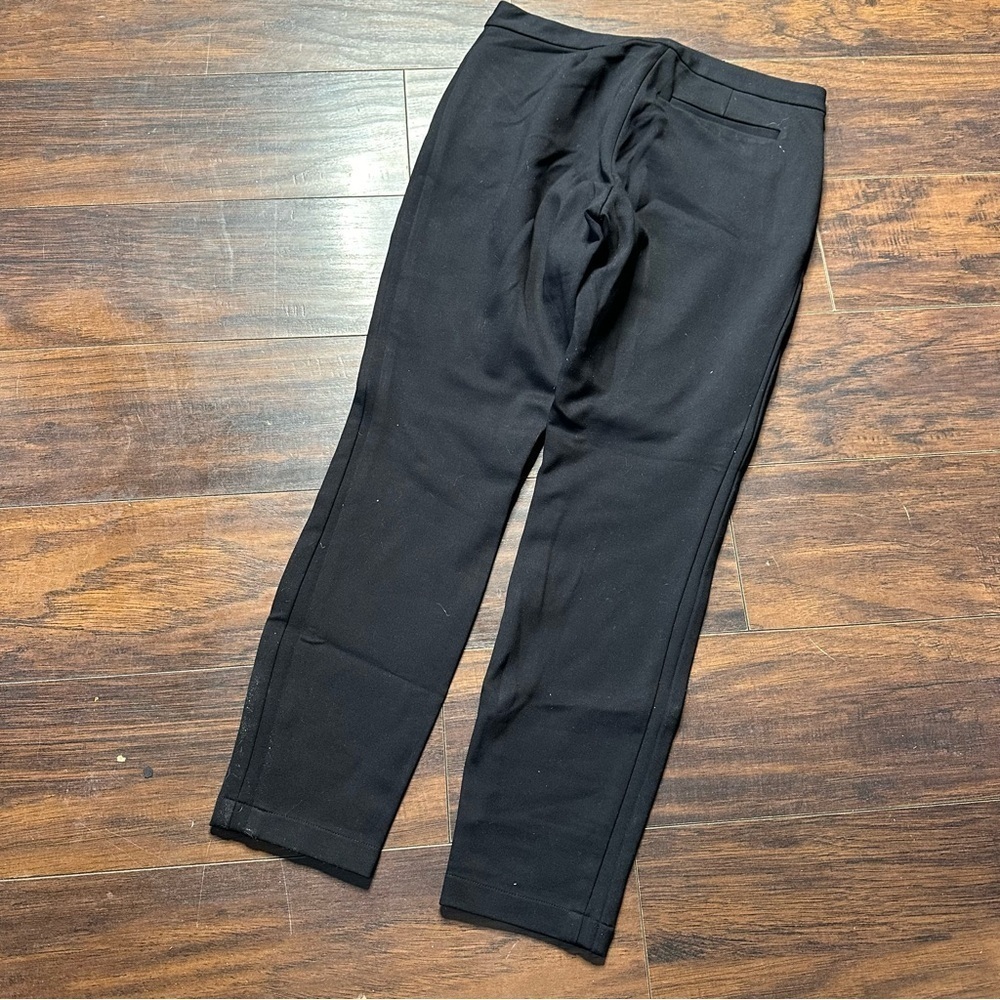 Joie Black Crop Tapered Trouser Pants